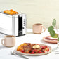 Chefman 2-Slice Pop-Up Stainless Steel Toaster w/ 7 Shade Settings, Extra Wide Slots for Toasting Bagels, Defrost/Reheat/Cancel Functions, Removable Crumb Tray, 850W, 120V, Silver / 407112 dayana sifontes