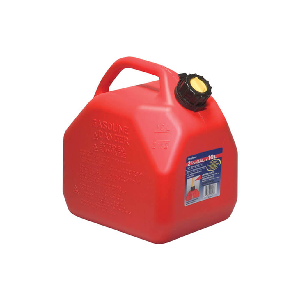 Scepter Self Venting Gasoline Can, Bright Red, with Position Spout. Ideal for Filing Vehicles, Grass Cutters, Generators and More - 07081, 07079, 07622 MEGA