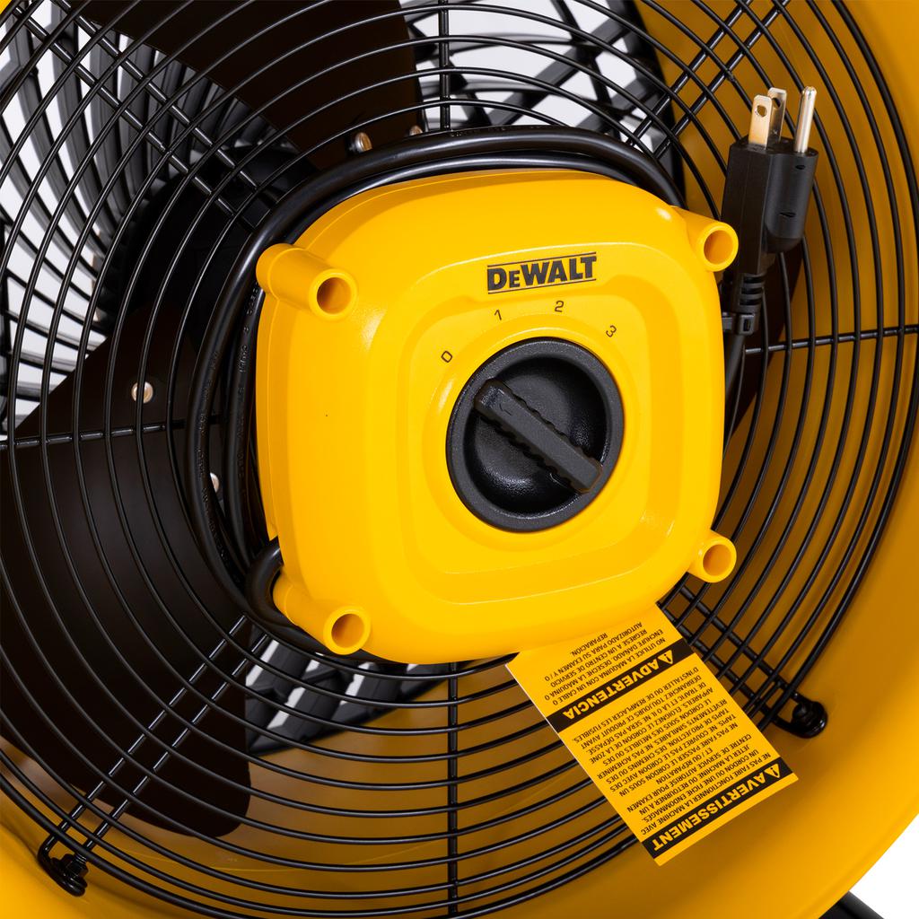 DeWalt Industrial Drum-Type Fan with 3 Speed Levels 40.64 cm / 16"- 489546 ebuystt
