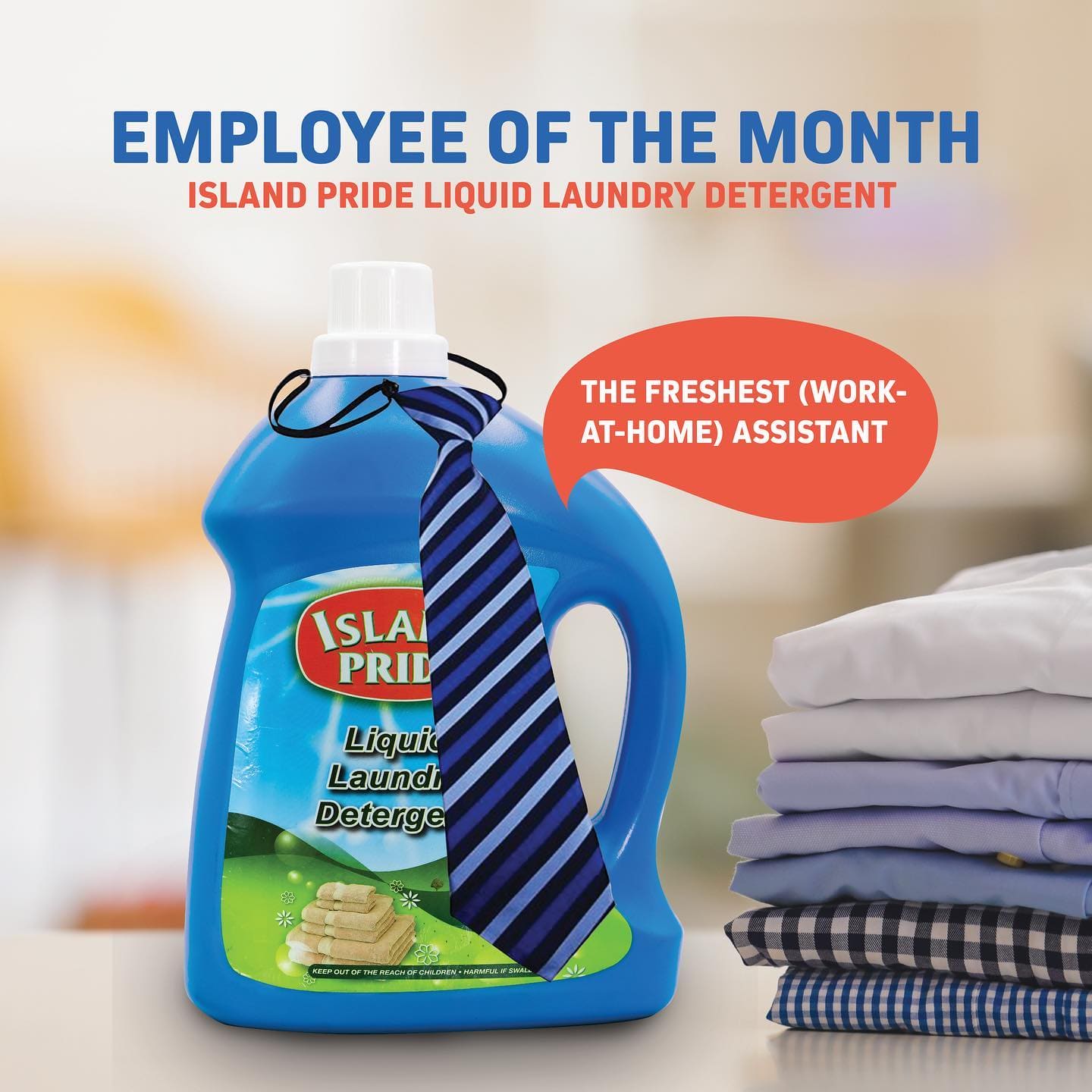 Island Pride Laundry Detergent Lavender 1.8kg - 80940801728 Pie's Variety Store