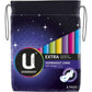 KOTEX LIGHTDAYS PANTY LINERS LONG INDIVIDUALLY WRAPPED - KPLLIW125 Pie's Variety Store