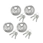 Yale 4x 70mm Essential Discus Padlocks-0010722 MEGA