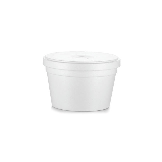Sanicup Containers & Lids 16oz (15 Foam Containers) - 78415503063 Pie's Variety Store