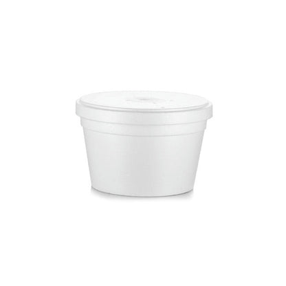 Sanicup Containers & Lids 16oz (15 Foam Containers) - 78415503063 Pie's Variety Store