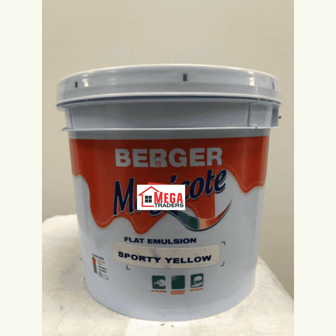 BERGER MAGICOTE FLAT EMULSION WATER BASED 1 GALLON PAINT ASSORTED MEGA