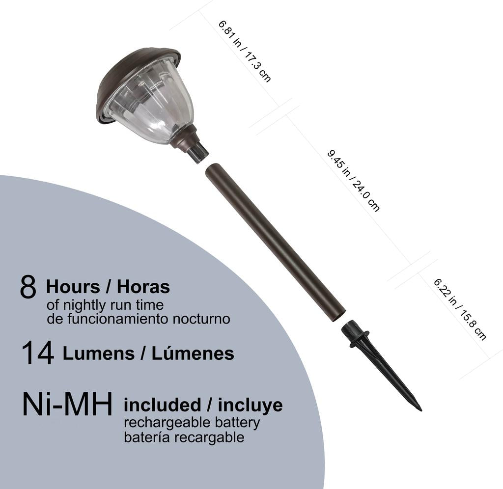 SmartYard LED Solar Light Fixtures 5 Units -479494-0012109108914 Ebuystt