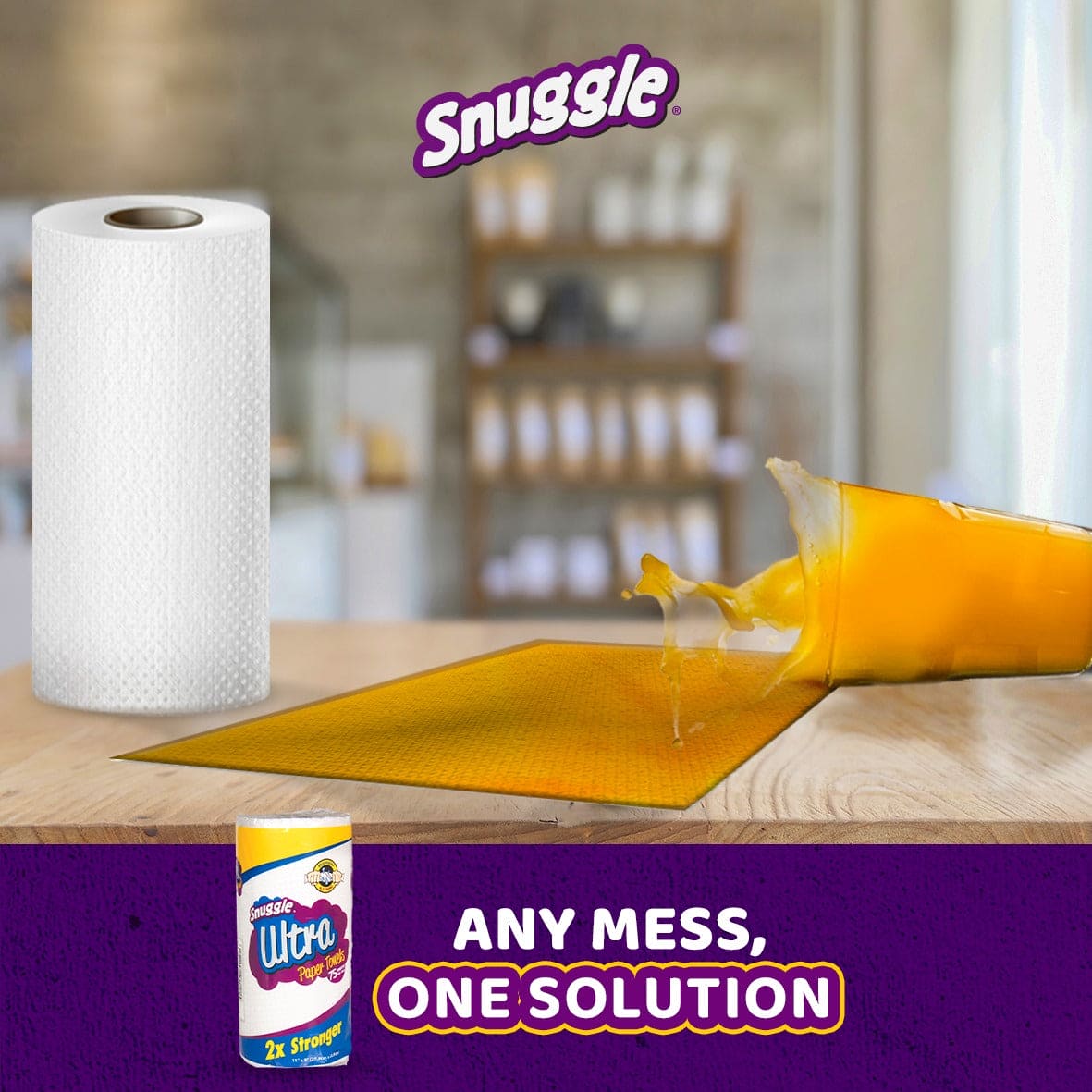 SNUGGLE ULTRA PAPER TOWELS 75SHEETS 1CT - SUPT1CT Pie's Variety Store