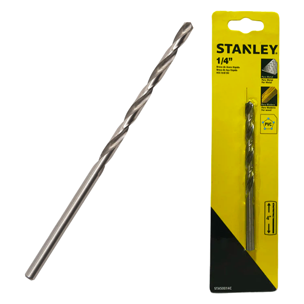 STANLEY STEEL DRILL BIT 3/8" HSS - STA50038C Mega