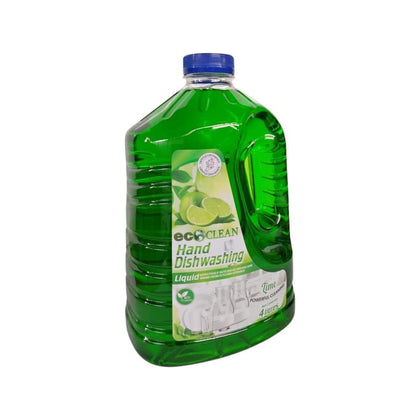 Eco Clean Dishwashing Liquid Soap 4 L / 1 gal. This incredible product is designed to effectively remove grease and dirt from your kitchen utensils, giving you impeccable results with every wash. -461471