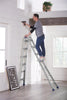 Cosco Articulating Multi Position Ladder 5.4 m / 18´.  Ideal for your work inside and outside the home.-405139