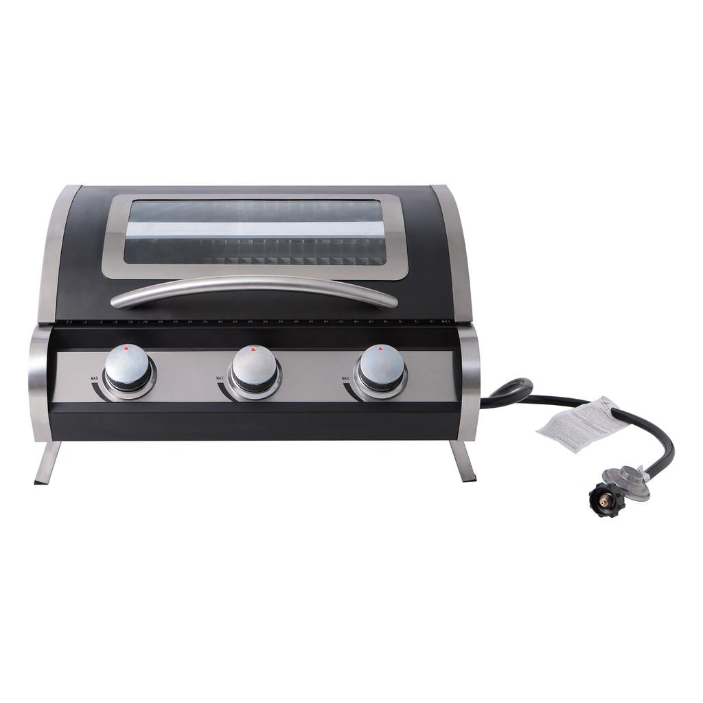 NXR Portable 3-Burner Gas Grill-511561 ebuystt