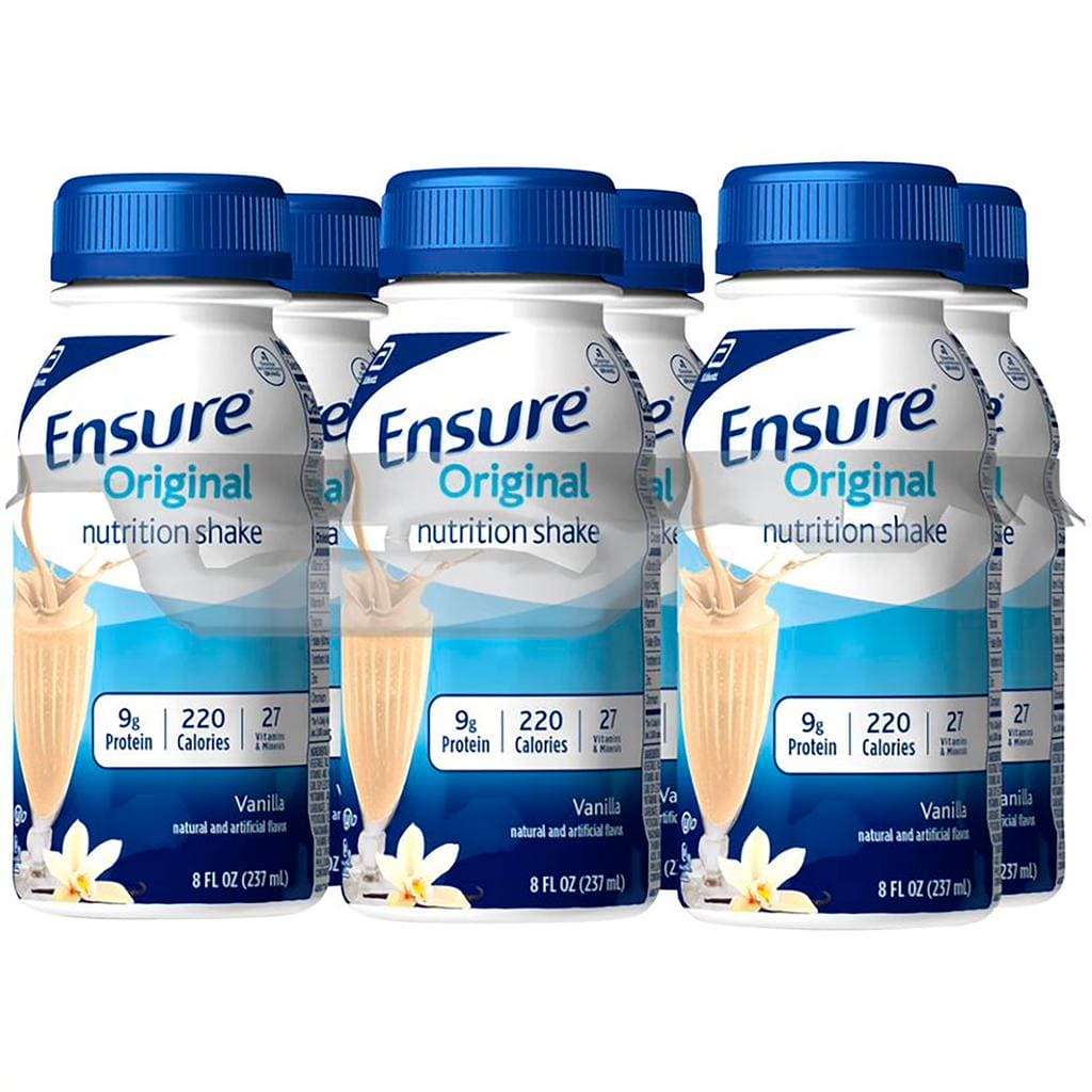 Ensure Vanilla Flavored Nutritional Shake with 27 Vitamins and Minerals 6 units / 8 oz / 237 ml ebuystt
