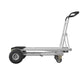 Cosco Handmick 3 In 1 Convertible Pneumatic 1000 Lbs Load Capacity 61" Height, 55-3/4" Length X 21" Width Hand Truck - Easily Converts To A 2 Wheel Upright, 4 Wheel Cart, Or An Assisted 4 Wheel Hand Truck - 206260 Ebuystt