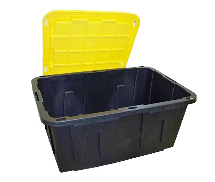 Green Pak Commercial Tote 27 gal   Whether you are going camping, fishing, hauling sports equipment or just storing your personal items in the garage, this tote is the ultimate reliable tool to get the job done   -294000 Ebuystt