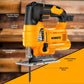 WORKSITE Corded Jig Saw 650W Electric Power Variable Speed 3000RPM Handheld Woodworking Cutting Wood Jig Saws-JS283-110V Worksite Power Tools