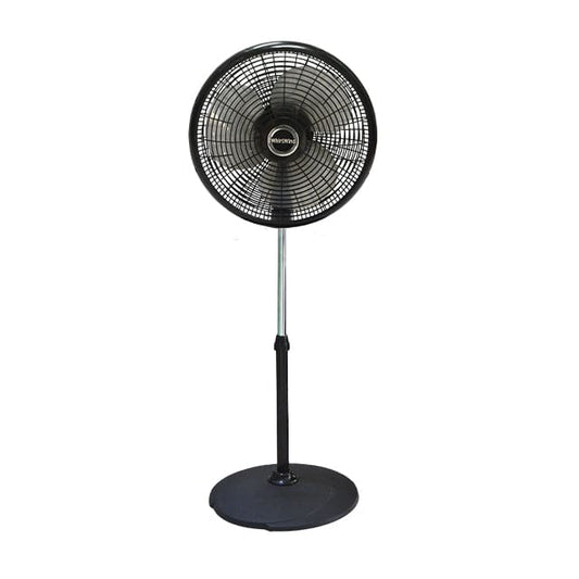 WHIRLWIND 16" HIGH PERFORMANCE PEDESTAL FAN PLASTIC 3 FIN-20017656 ebuystt
