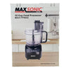 Maxsonic Elite Multifunctional Food Processor with Safety Lock 1.8 L - Upgrade your kitchen with the Maxsonic Elite 10-cup food processor. This powerful cooking appliance is designed to make preparing your meals faster and easier than ever - 460196