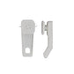 Heavy Duty Double Traverse Rod Center Open 120-240 inch White Rod Desyne