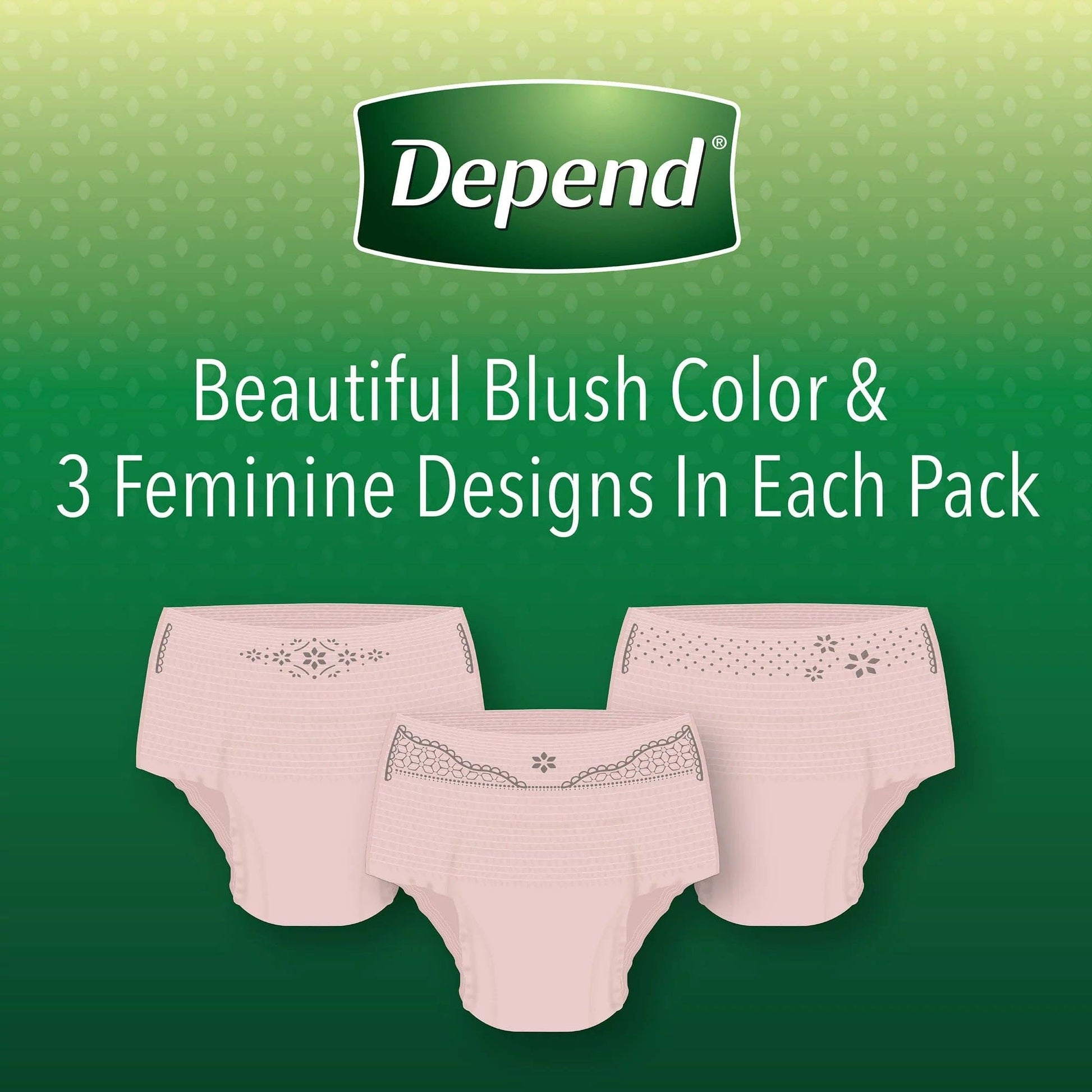 Depend Female Underwear Large 17 Count - 03600038531 Pie's Variety Store