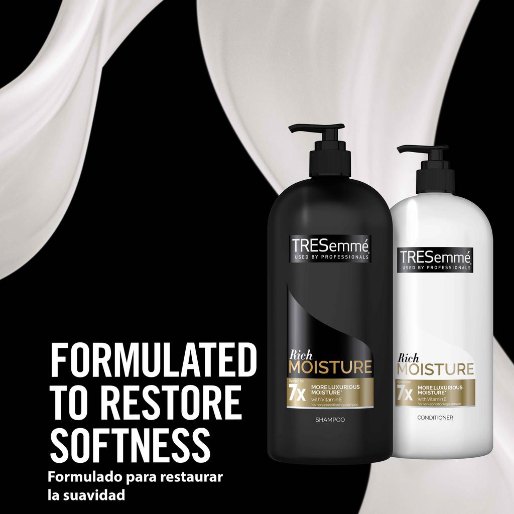 TRESEMMÉ Rich Moisture Shampoo and Conditioner 1.18 L / 40 oz - 15297 ebuystt
