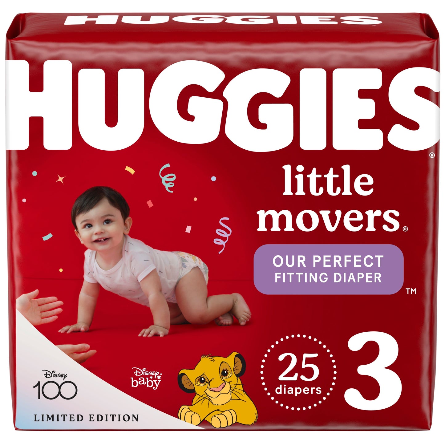 HUGGIES LITTLE MOVERS STEP 3 MED 25CT - HLMS3M Pie's Variety Store