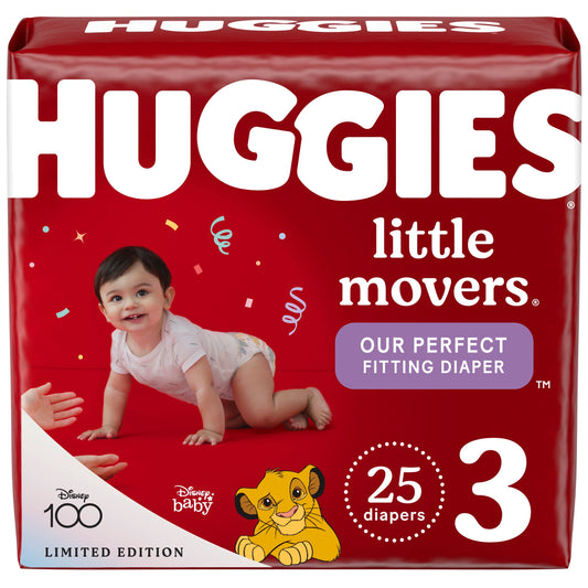 HUGGIES LITTLE MOVERS STEP 3 MED 25CT - HLMS3M Pie's Variety Store