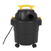 Stanley Portable Wet and Dry Vacuum Cleaner 19 L / 5 gal. This robust and versatile device, with a 4 HP motor and an impressive sealed pressure, guarantees deep cleaning in a variety of environments.-470216