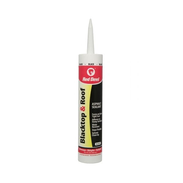 RED DEVIL - ALL PURPOSE  SILICONE SEALANT, CLEAR, 10 OZ. - 0826P MEGA