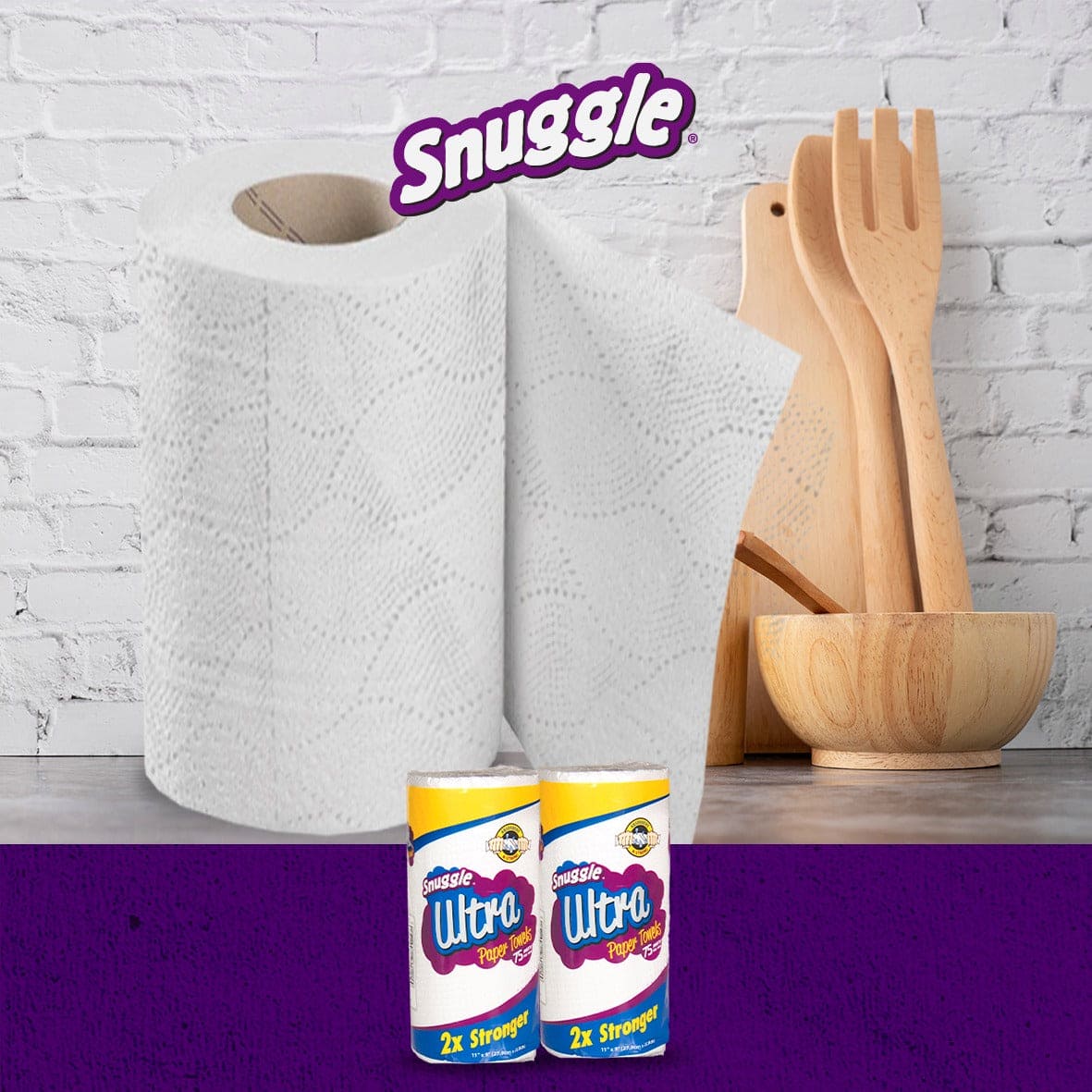 SNUGGLE ULTRA PAPER TOWELS 75SHEETS 1CT - SUPT1CT Pie's Variety Store