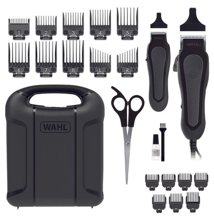 Wahl Hair and Beard Cutting and Retouching Kit. This kit has what you need when touching up your haircut or beard from the comfort of your home. -483623