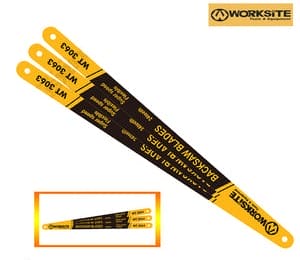 WORKSITE 24 TEETH HACKSAW BLADE- WT3063