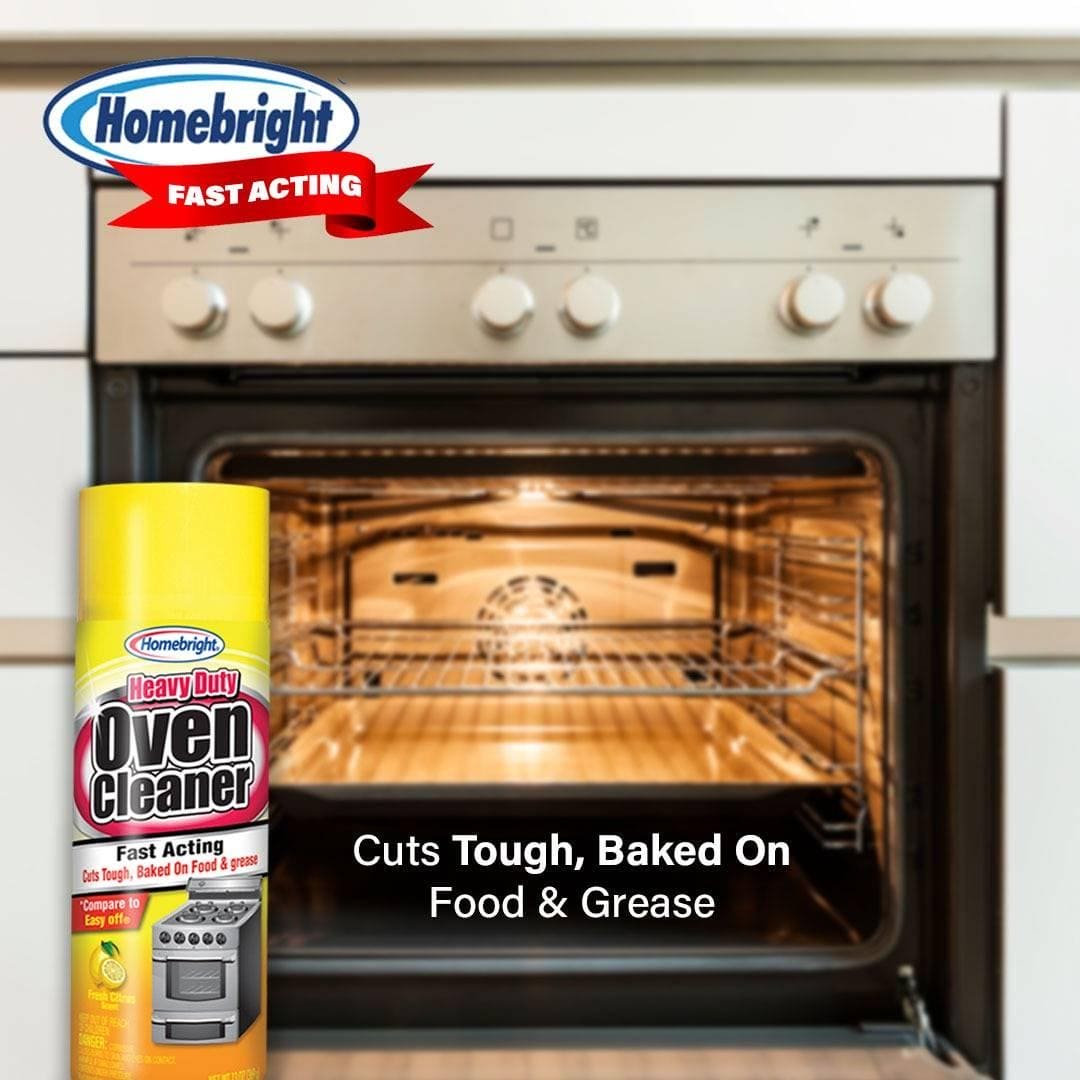 Homebright Bbq Grill Cleaner 13oz. - Enjoy a well-maintained cooking station with the help of this BBQ Grill Cleaner. It is formulated to break down tough burned-on food pieces and eliminate pesky grease buildup - 84960701443 Pie's Variety Store