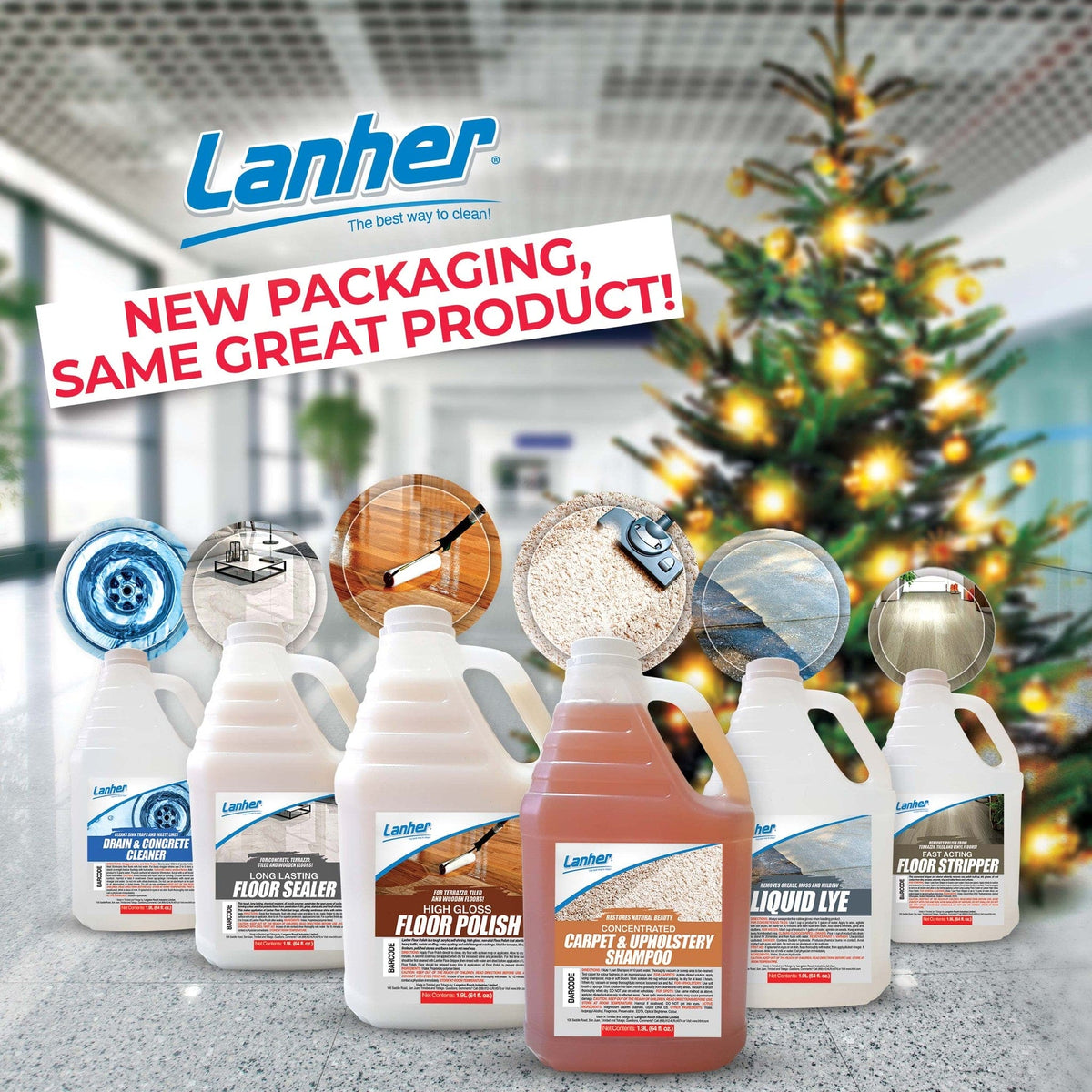 Lanher Fast Acting Floor Stripper 1.9L - 76511220028 Pie's Variety Store
