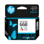 HP 668 Tri-Color Ink Cartridge 3 Units - 519501 ebuystt
