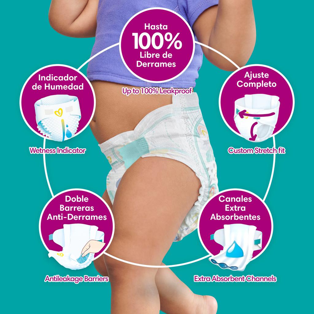 Pampers Cruisers Baby Diapers Size 4 / 144 Units-491123 ebuystt