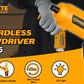 Worksite 4V Cordless Screwdriver Kit- Grip Rechargeable Cordless Screwdriver, Includes 9pcs Bit, 1pc Bit Holder, USB Charging Cable. For Everyday needs and DIY projects- CSD286 Worksite Power Tools