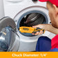 Worksite 4V Cordless Screwdriver Kit- Grip Rechargeable Cordless Screwdriver, Includes 9pcs Bit, 1pc Bit Holder, USB Charging Cable. For Everyday needs and DIY projects- CSD286 Worksite Power Tools