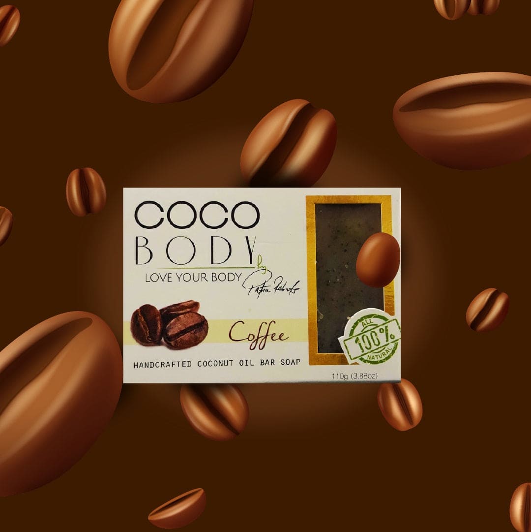 COCO BODY BAR SOAP PEPPERMINT 110G - CCBBSPMT110 Pie's Variety Store