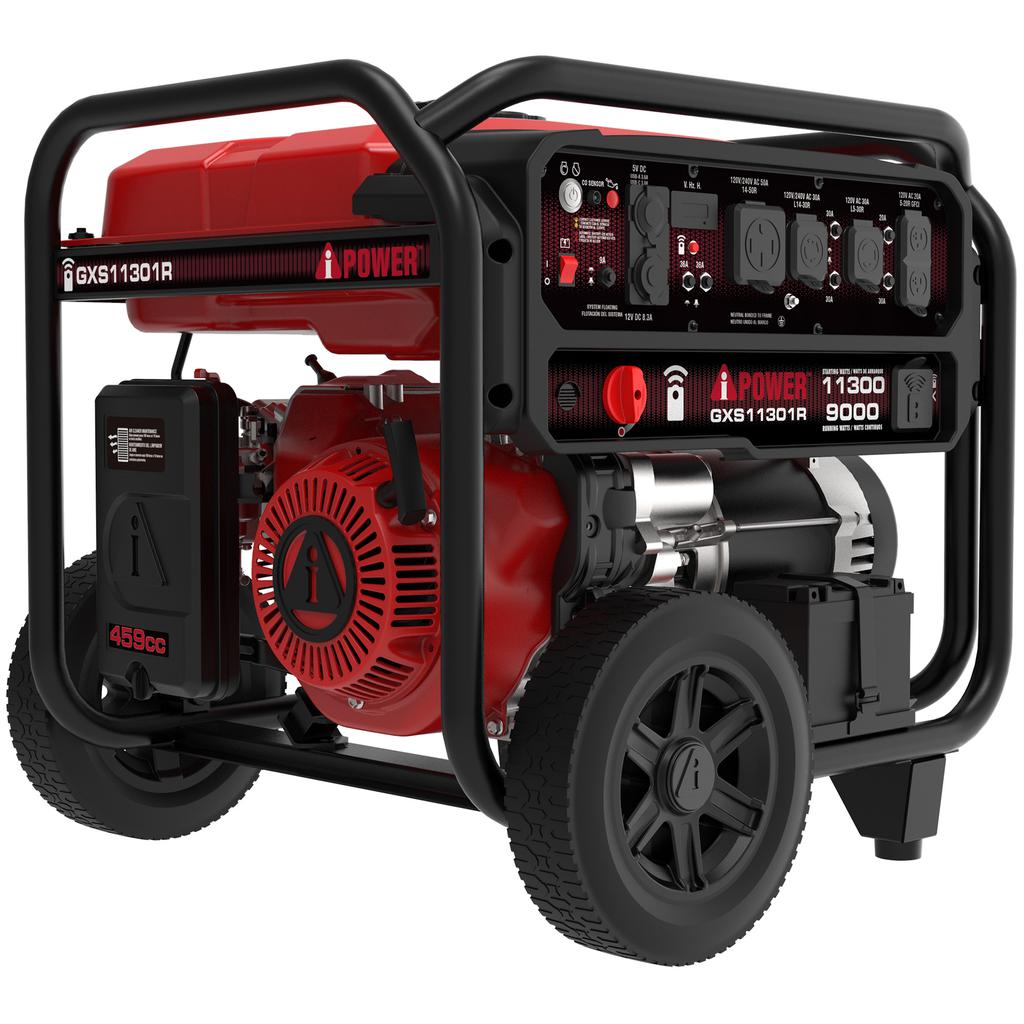 A-iPower Portable Generator with Remote Control and Carbon Monoxide Sensor-482038 ebuystt