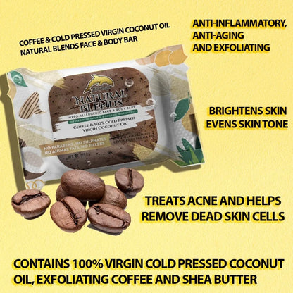 Fine Soaps Papaya and Poppyseed Natural Blends Face and Body Bar 3x115G - FSPNPNBFBB3115 EBUYSTT