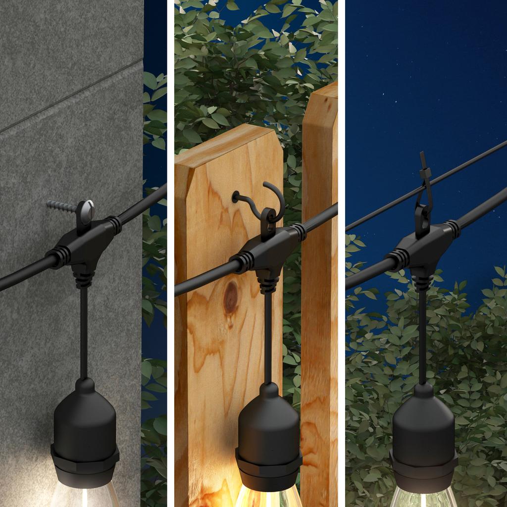 Artika Solar LED String Lights 20 Bulbs 12.8 m / 42 ft-492667 ebuystt