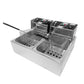 Marigold Professional Double Basket Fryer-509765 ebuystt