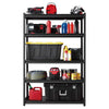 5-Level Metal Shelf featuring spaced shelves that provide ample space to store books, boxes, toys, or whatever you need- 455151
