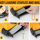 WORKSITE 2-In-1 Brad Nailer Stapler 18 Gauge Battery Powered Portable Nail Gun Compatible with 3/4 Inches~2Inches Nails and 3/4 Inches~1-9/16 inches Staples- CNT116 Worksite Power Tools