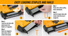 WORKSITE 2-In-1 Brad Nailer Stapler 18 Gauge Battery Powered Portable Nail Gun Compatible with 3/4 Inches~2Inches Nails and 3/4 Inches~1-9/16 inches Staples- CNT116