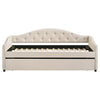 Sadie Upholstered Twin Daybed with Trundle- 300639