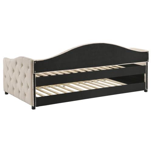 Sadie Upholstered Twin Daybed with Trundle- 300639 ebuystt