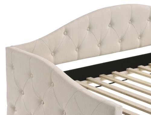 Sadie Upholstered Twin Daybed with Trundle- 300639 ebuystt