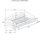 Sadie Upholstered Twin Daybed with Trundle- 300639 ebuystt