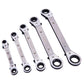Rolson 5pc Offset Ratchet Ring Spanner Set-ROL46905 MEGA